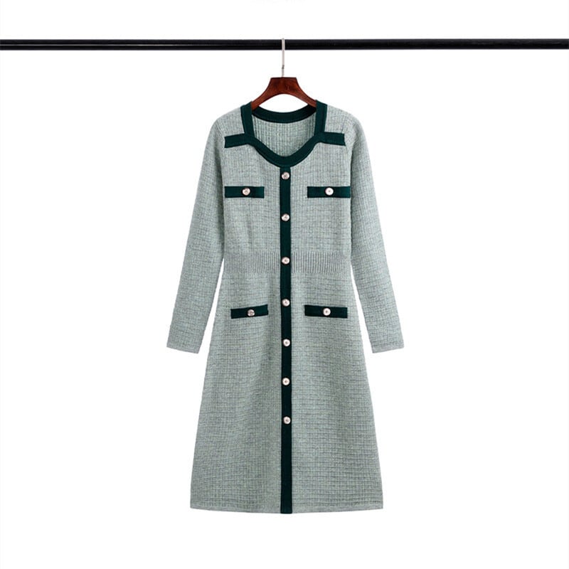 【dress】ニットワンピース　M25517
