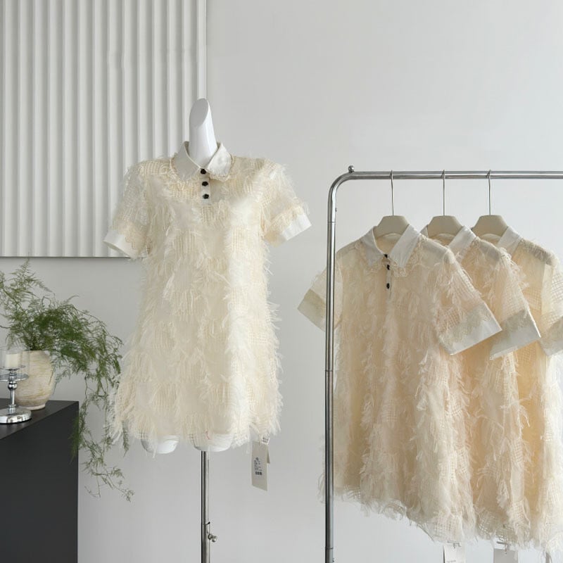 【dress】ジャカードワンピース　M23946