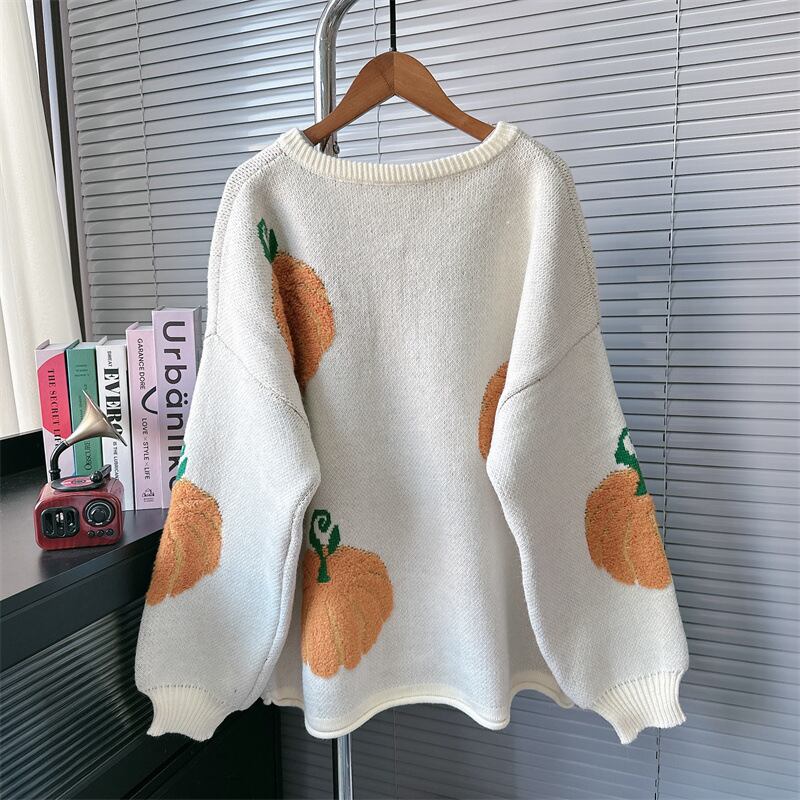 【outer】クルーネックニットカーデ　M27784
