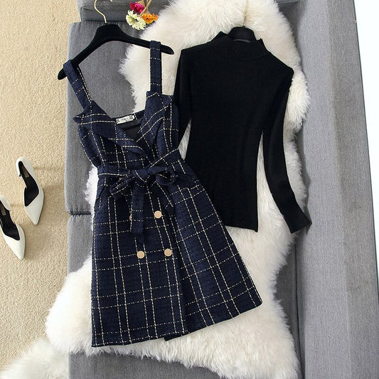 【set】好感度満載!ファッション気質満点着痩せオシャレ２点セット G2690
