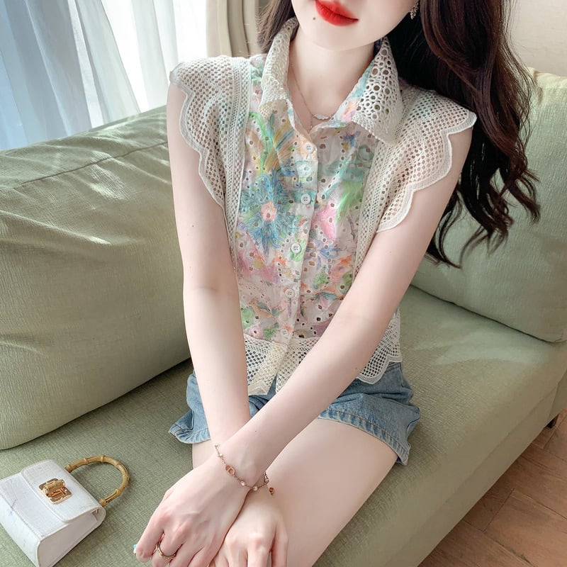 【tops】ノースリーブトップス　M23951