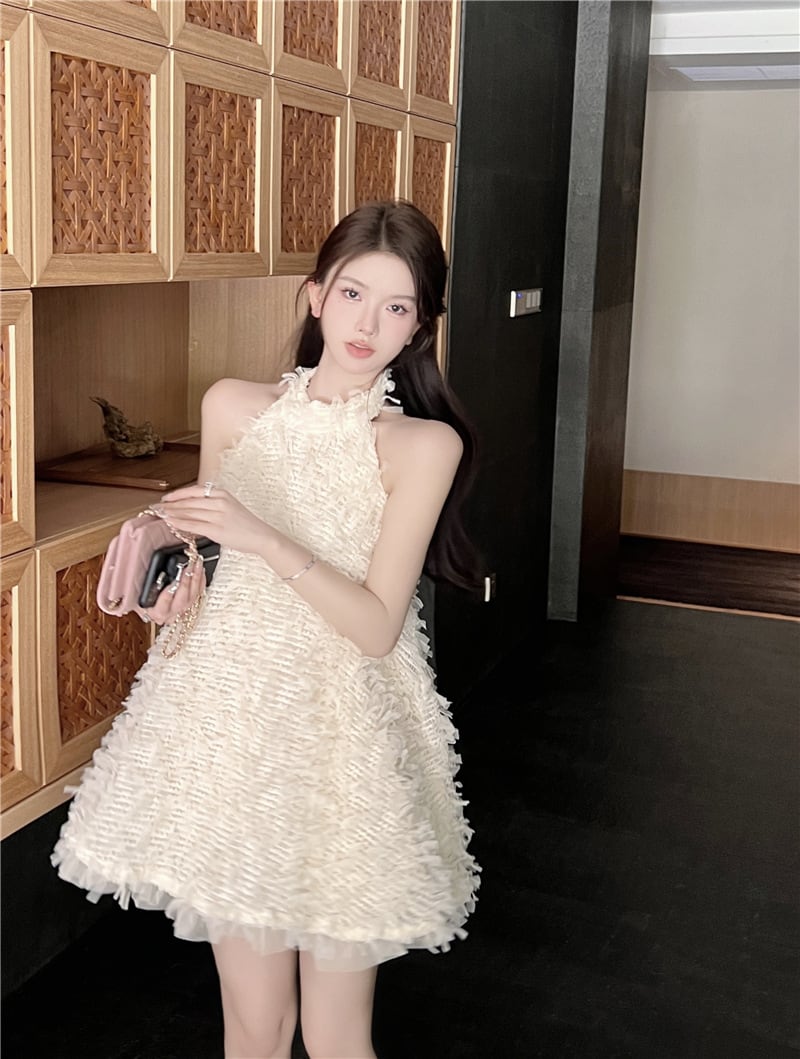【dress】リボン付きワンピース　M24121