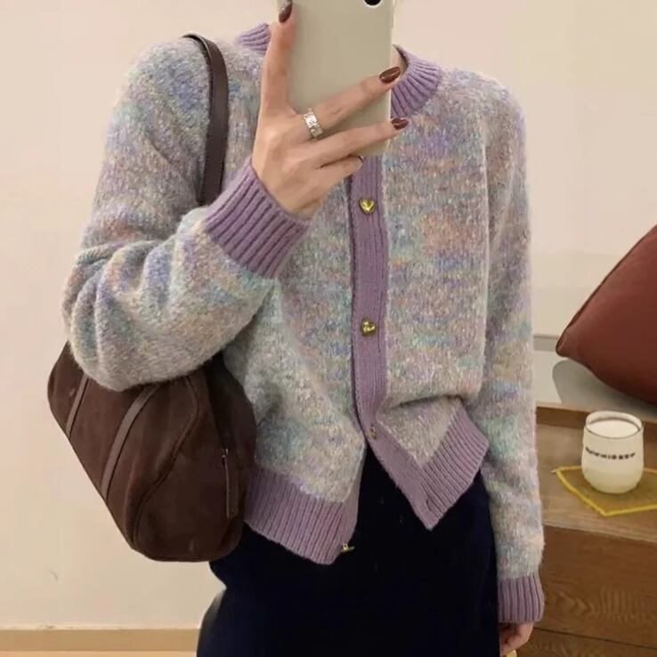 【outer】ニットカーデ　M29013
