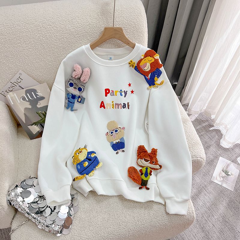 【tops】ラウンドネック薄手パーカーG23710