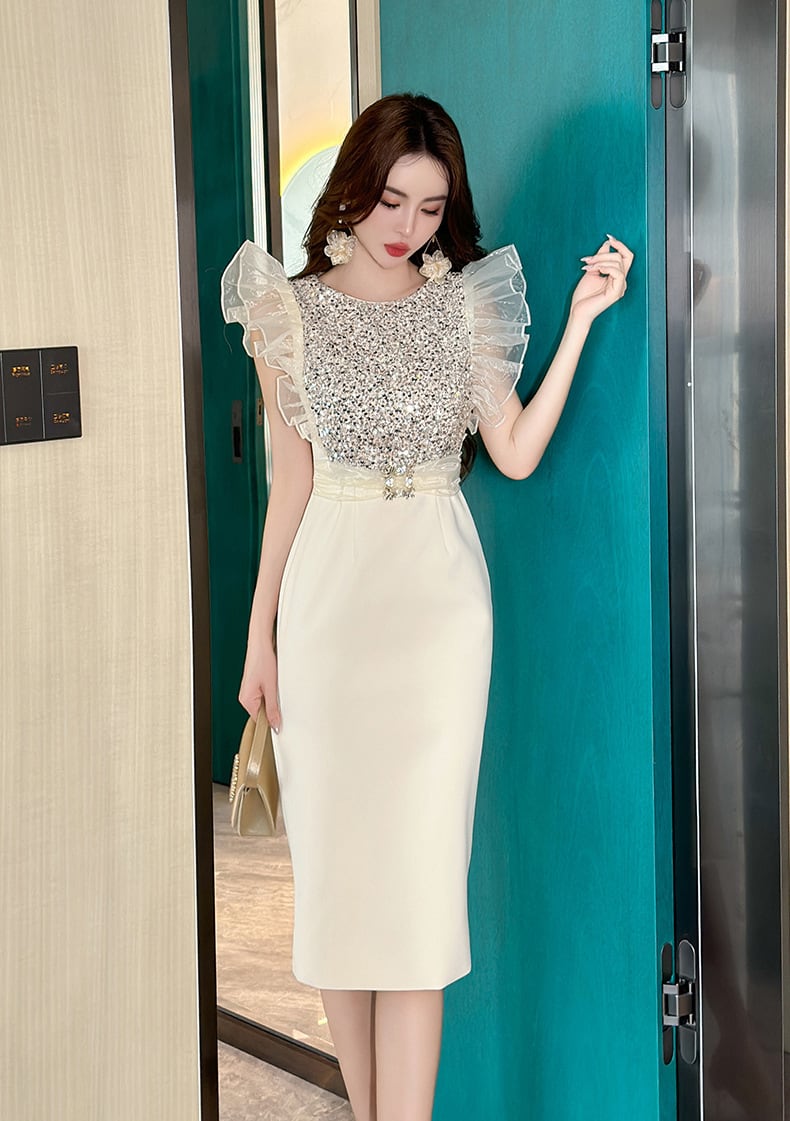 【dress】キラキラデートワンピース　M24281