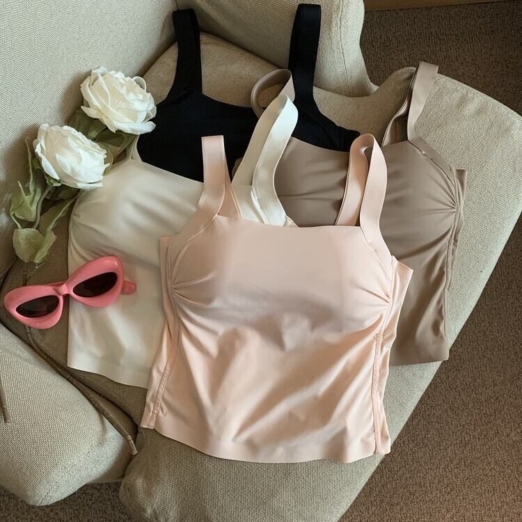 【tops】カップ付きキャミソール　M29522