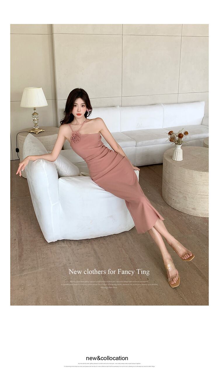 【dress】体型カバーキャミワンピース G21115