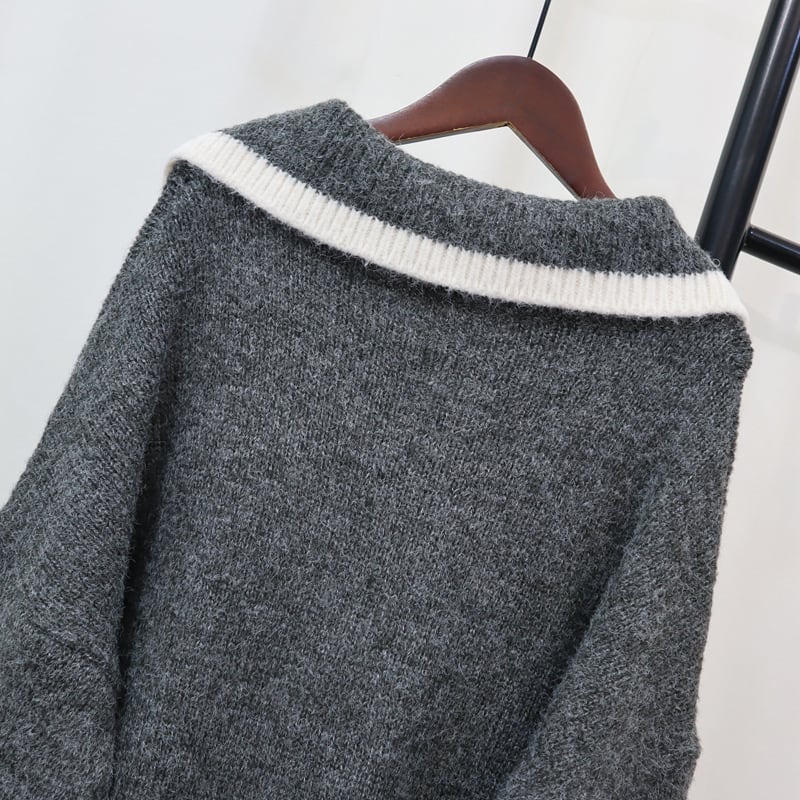 【outer】ニットカーデ　M25411