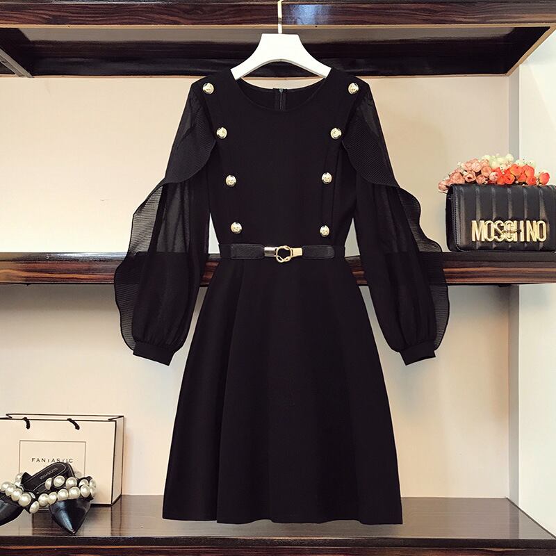 【dress】ファッション 気質満点シンプル高品質大きいサイズレディース着痩せワンピース G3268