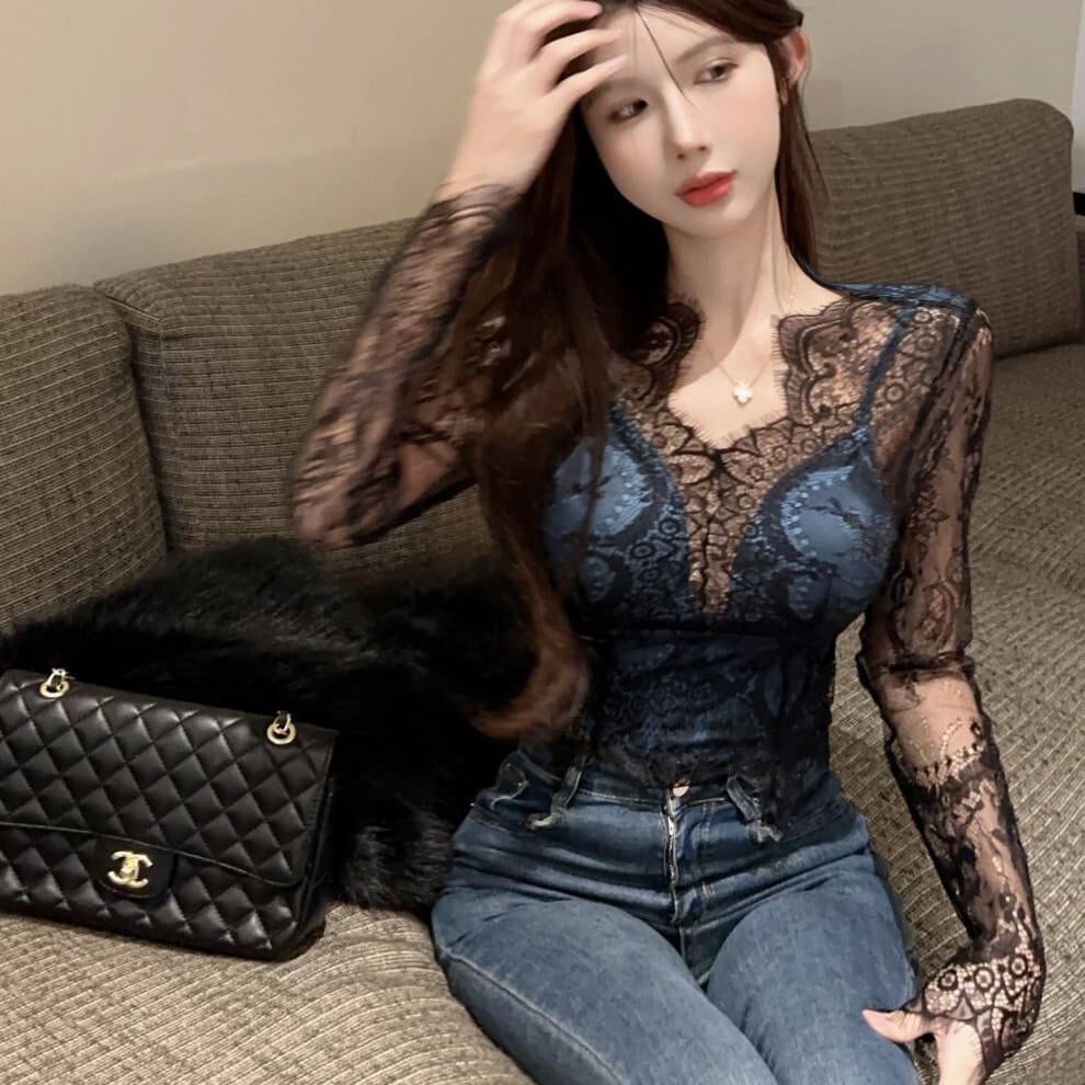 【tops】カップ付きレーストップス　M28310