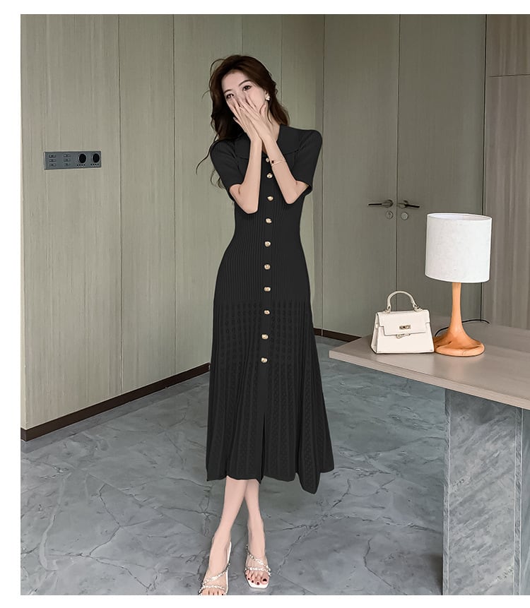 【dress】ニットワンピース　M24550