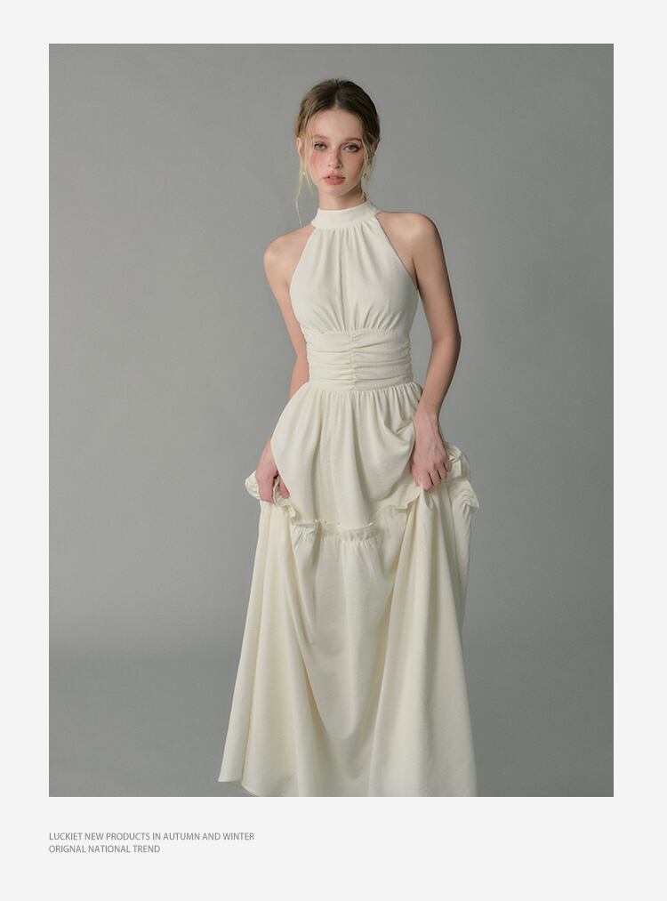 【dress】ホルターネックワンピース　N3014