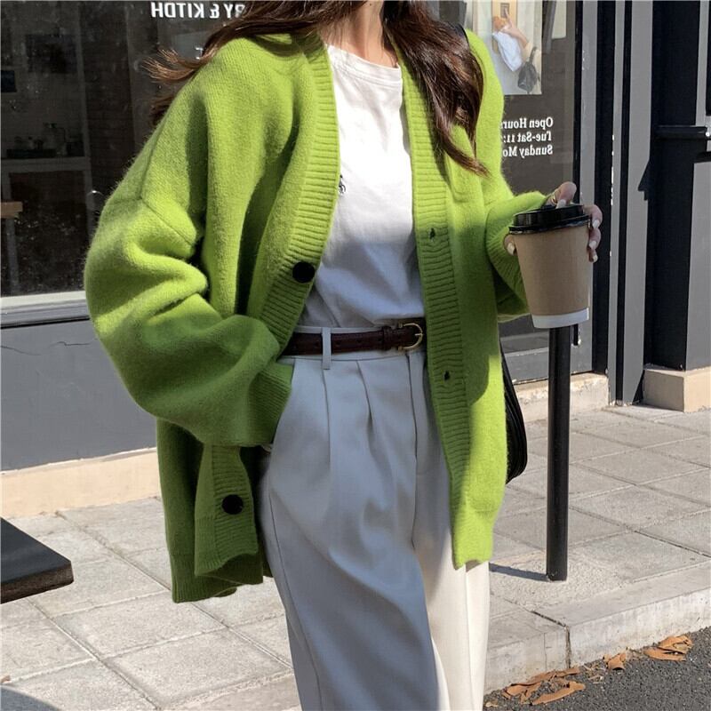 【outer】ニットカーデ　M17962