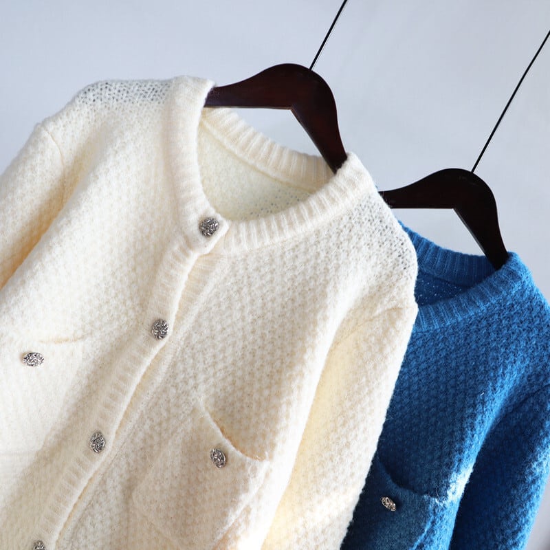 【outer】ニットカーデ　M27588