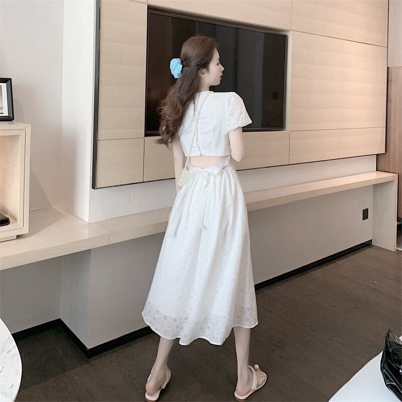 【dress】魅力的 気質満点清新スウィートシンプル淑女ワンピースF0016