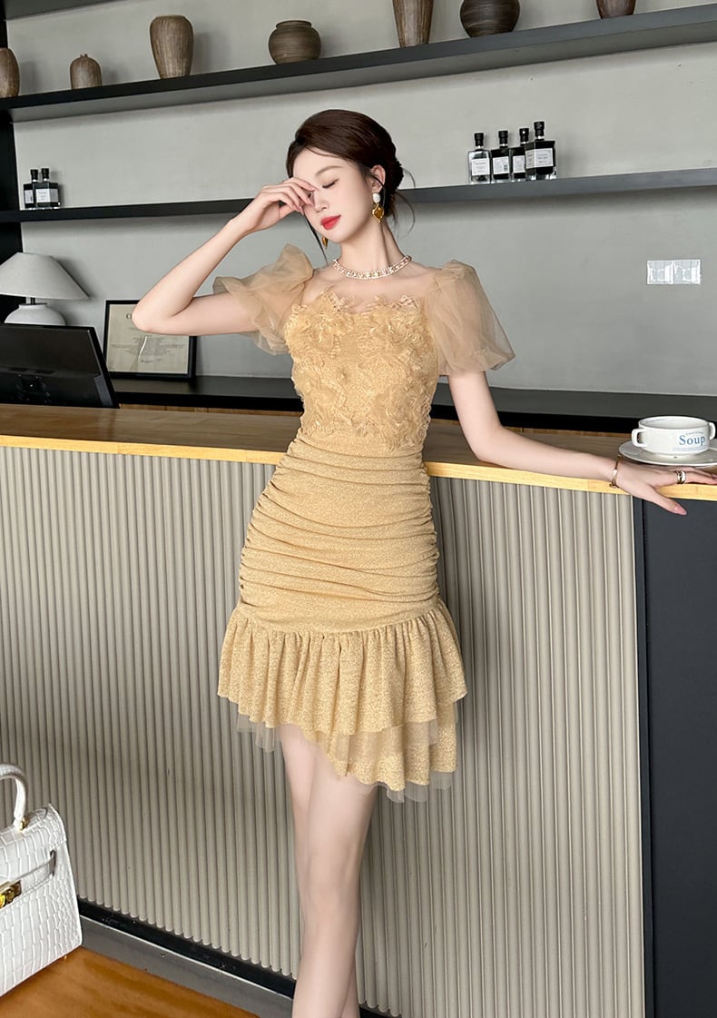 【dress】マーメイドワンピース　M24880