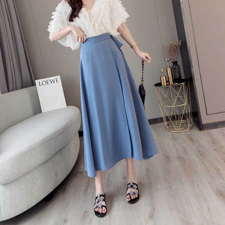 【bottoms】 清新人気デザインレディースファッションハイウエストスカート