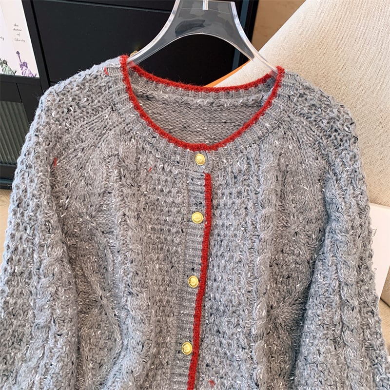【outer】ニットカーデ　M29182