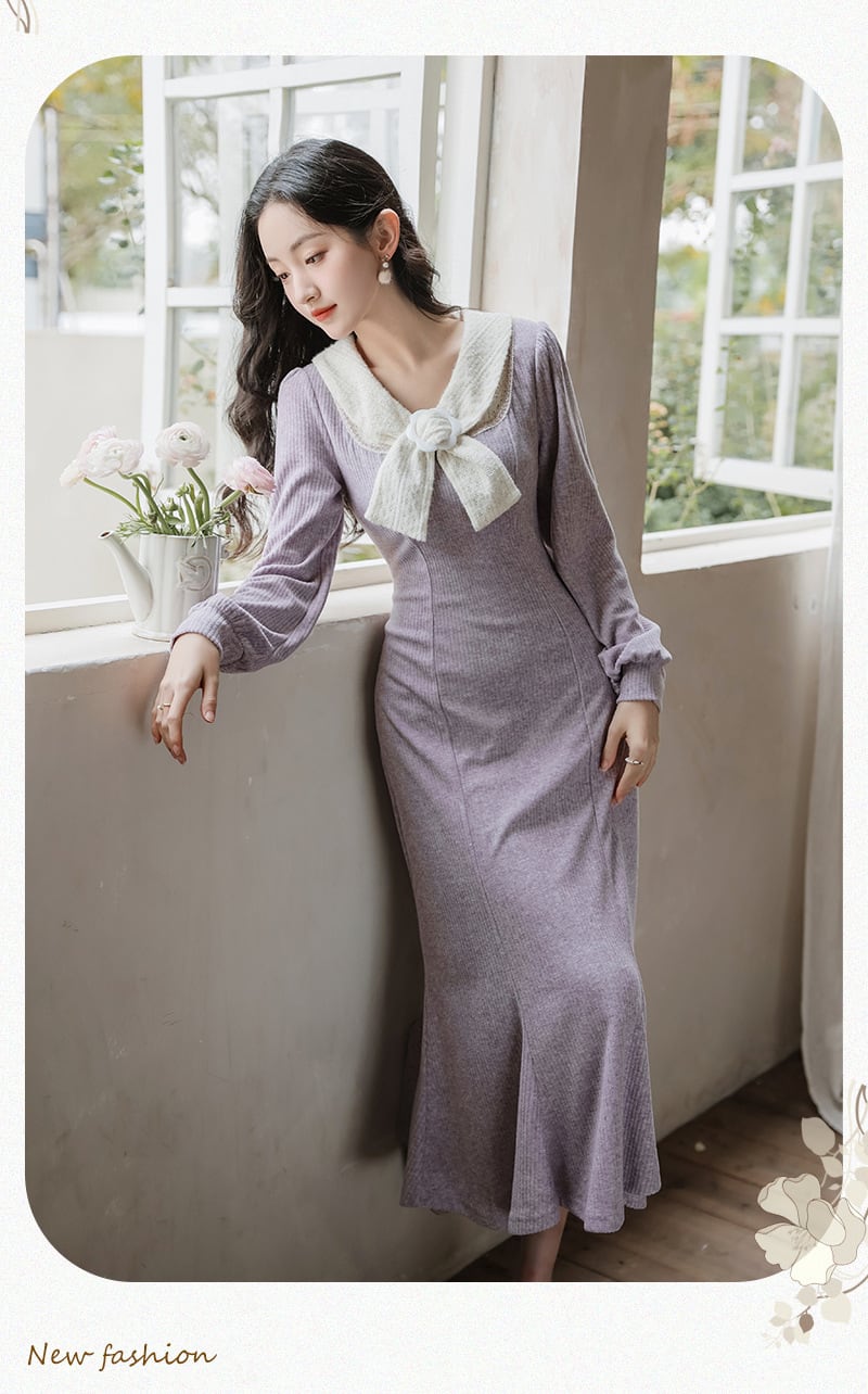 【dress】ニットワンピース　M26896