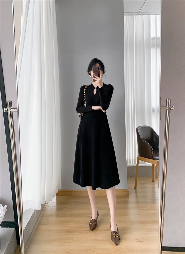 【dress】ニットワンピース　M26176