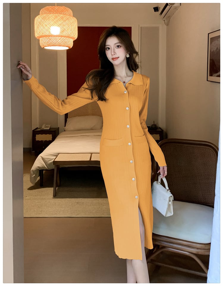 【dress】ニットワンピース　M25802