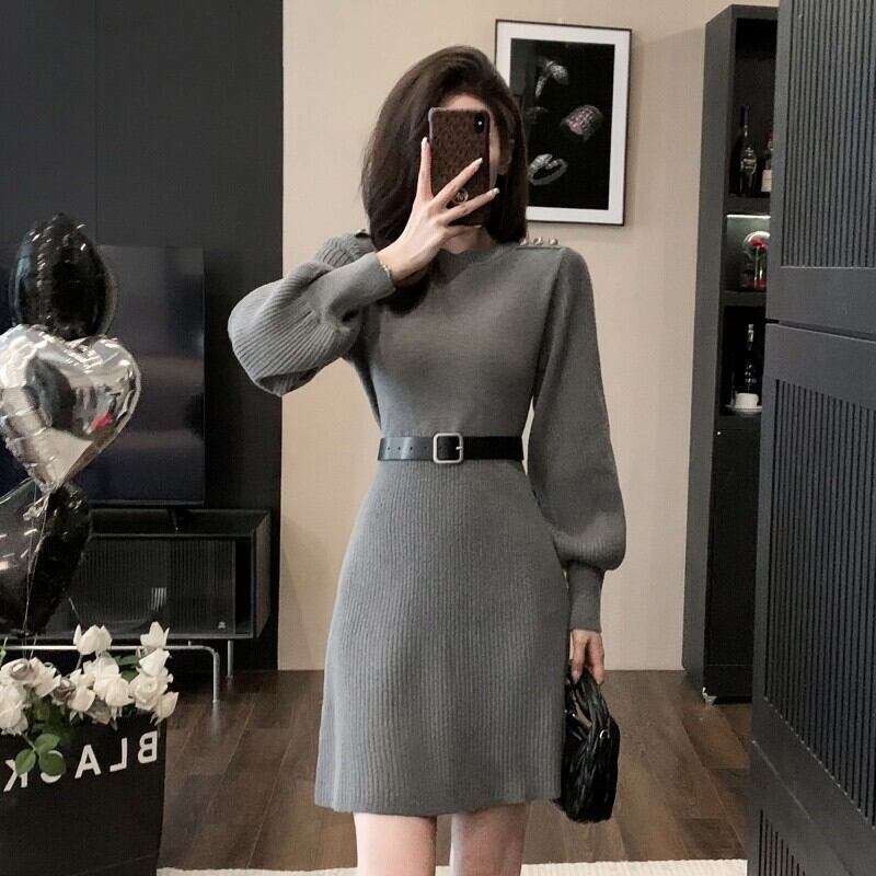 【dress】ニットワンピース　M18753