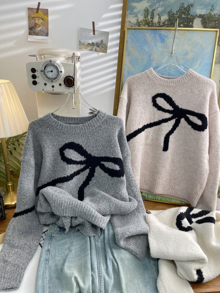 【tops】ニットセーター　M26256