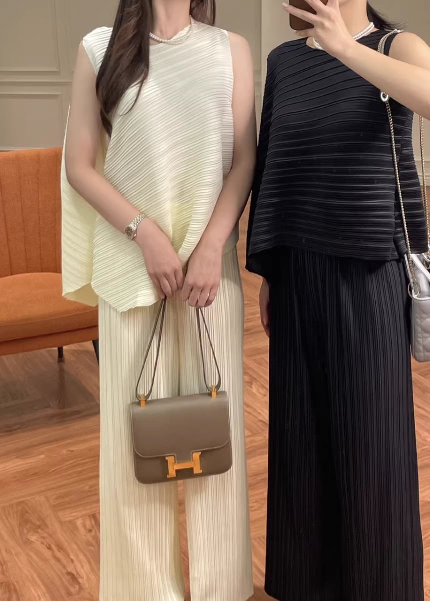 【set】イレギュラータンクトップ+ガウチョパンツ２点セットF7418