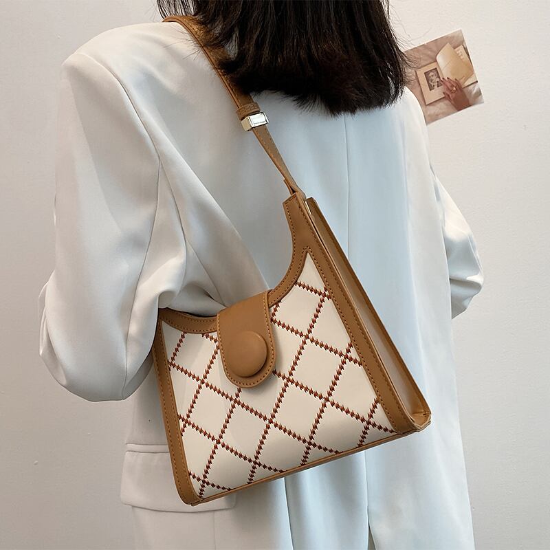 【小物】高級感 シンプルINS風ファッションショルダーバッグ G2151