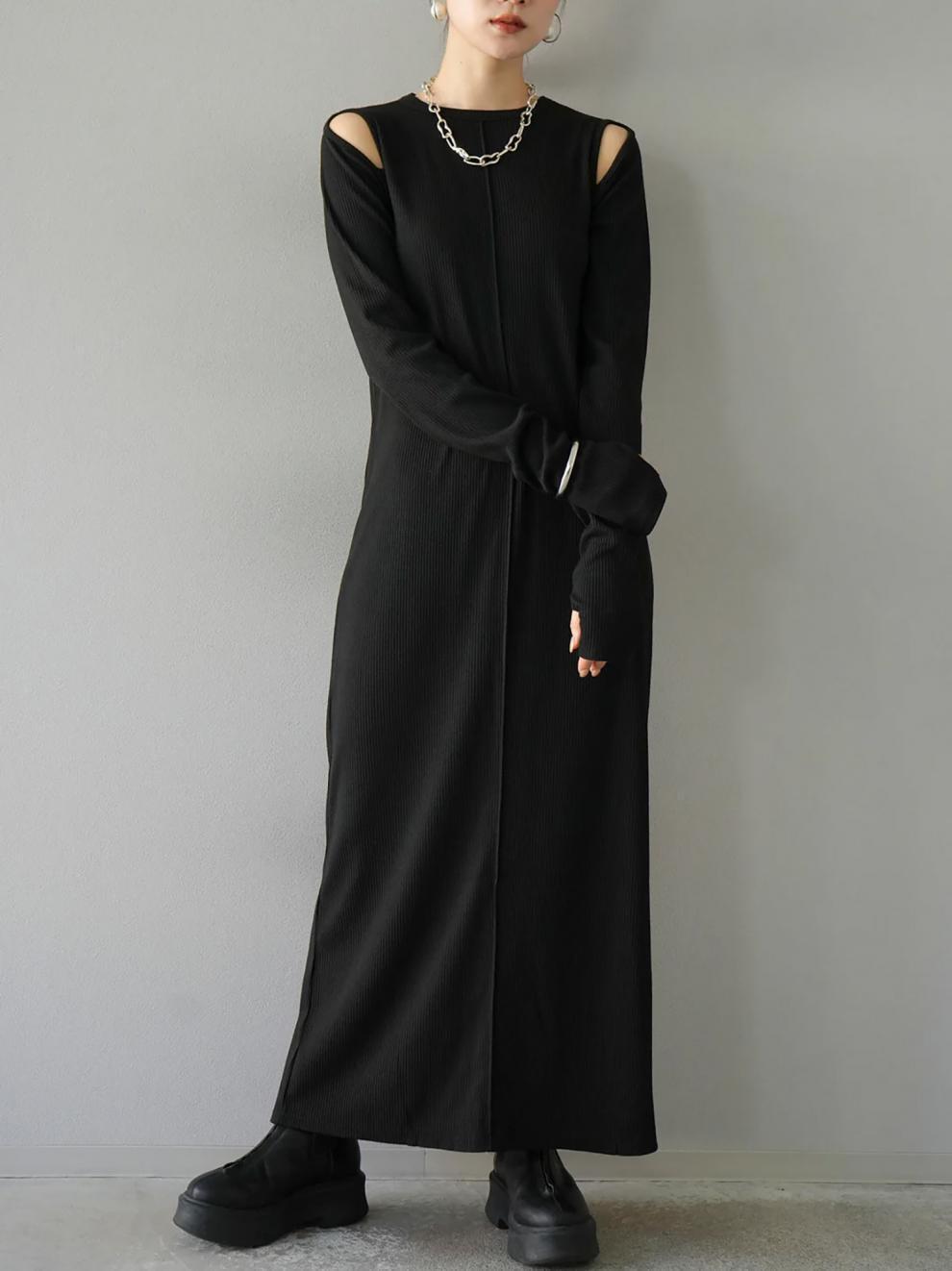 【dress】オフショルダーワンピース　M26626