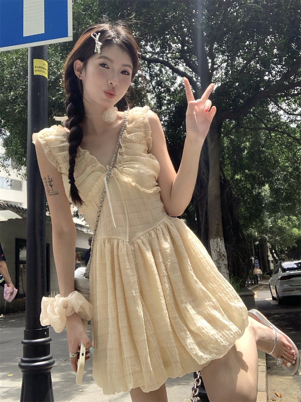 【dress】デートワンピース　M24940