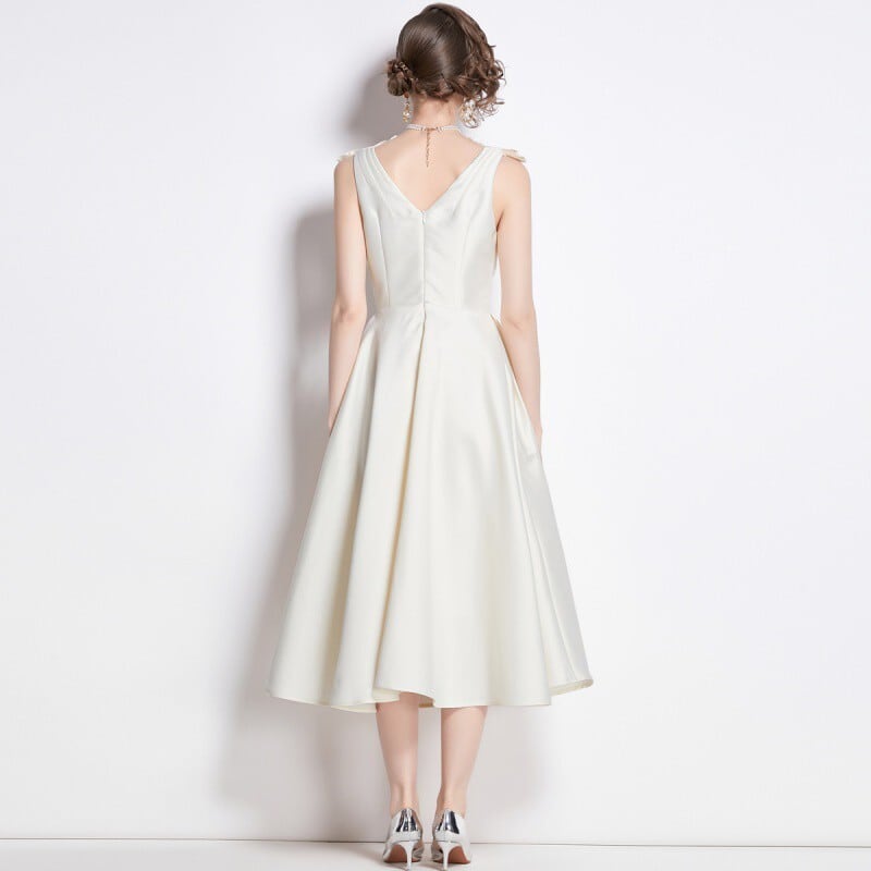 【dress】ビジューデートワンピース　M24499