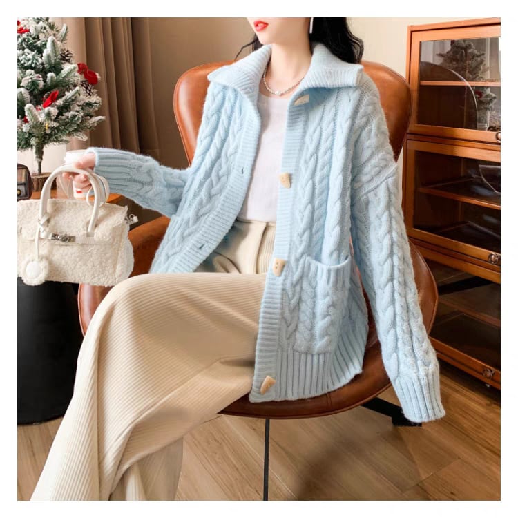 【outer】ニットカーデ　M25750