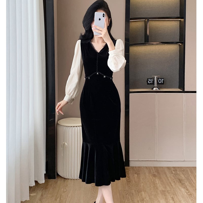 【dress】ドッキングデートワンピース　M26196