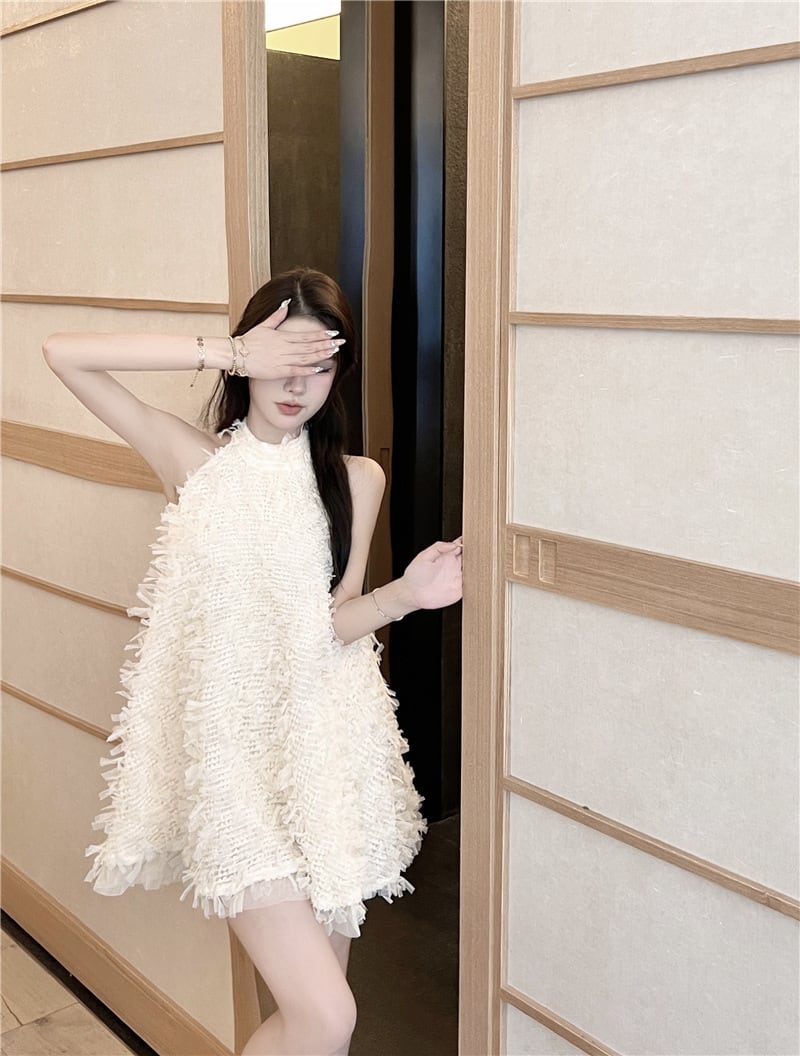 【dress】リボン付きワンピース　M24121