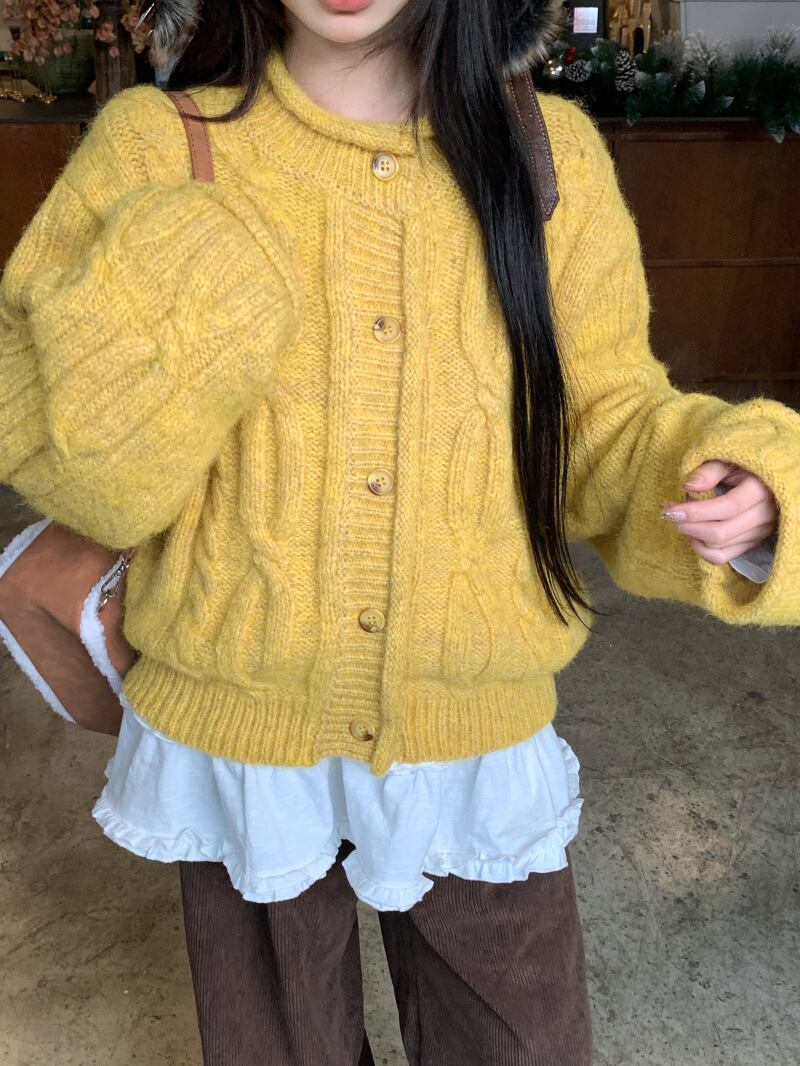 【outer】ニットカーデ　M28701