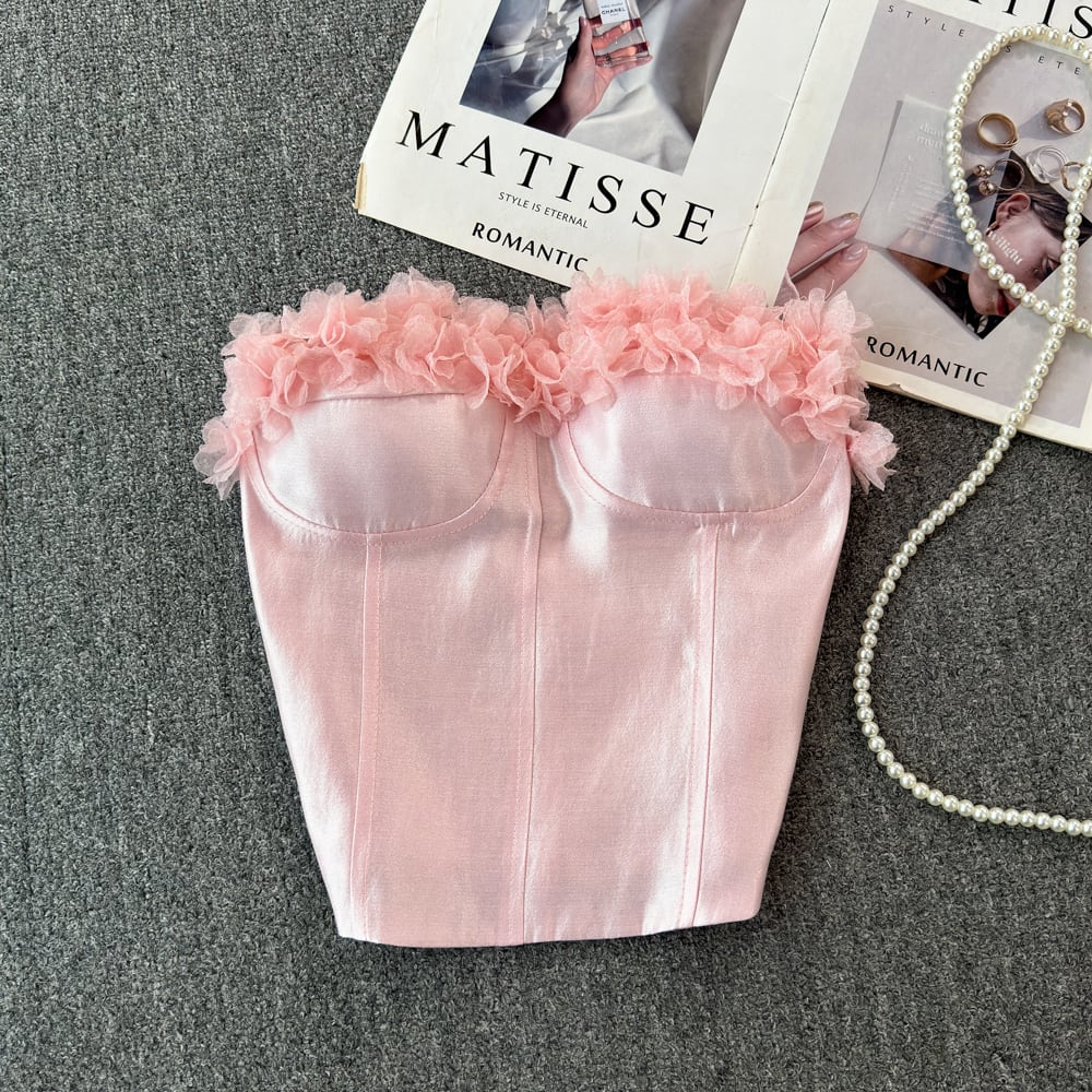 【tops】立体フラワーベアトップ　M23934