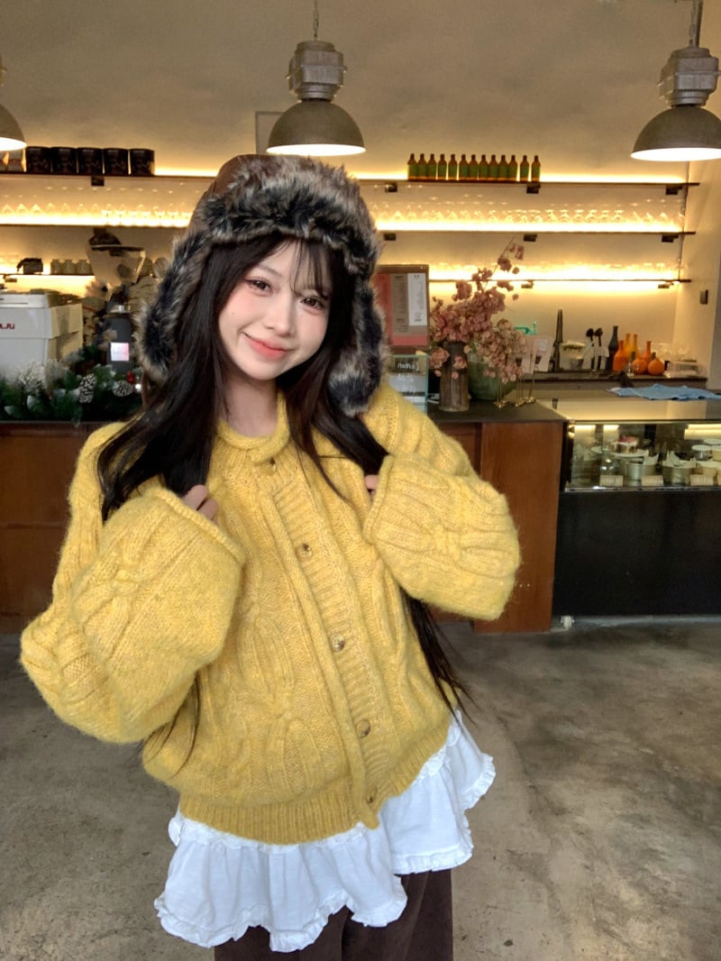 【outer】ニットカーデ　M28701