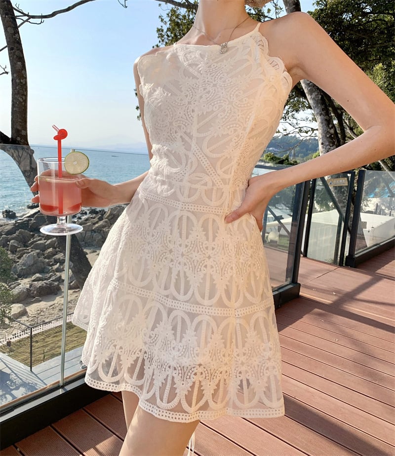 【dress】レースキャミワンピース　M30172