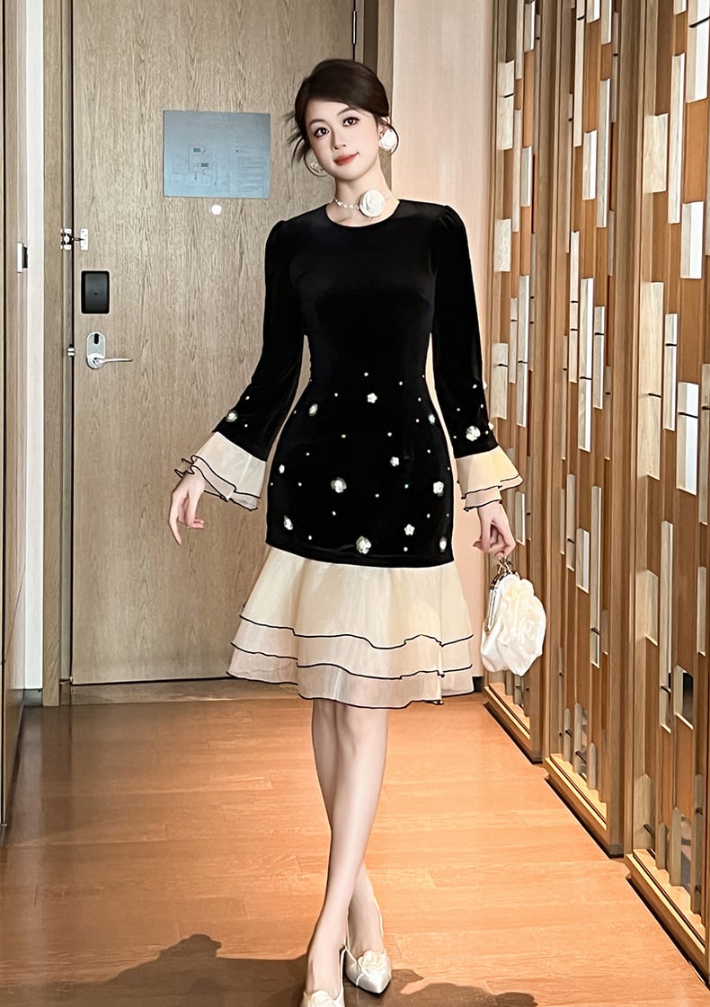 【dress】ドッキングデートワンピース　M29704