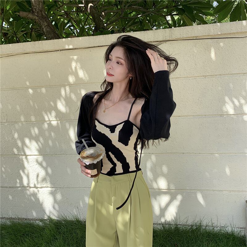 【tops】ニットキャミソールG20107