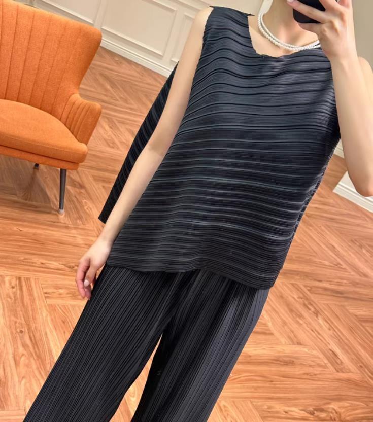 【set】イレギュラータンクトップ+ガウチョパンツ２点セットF7418