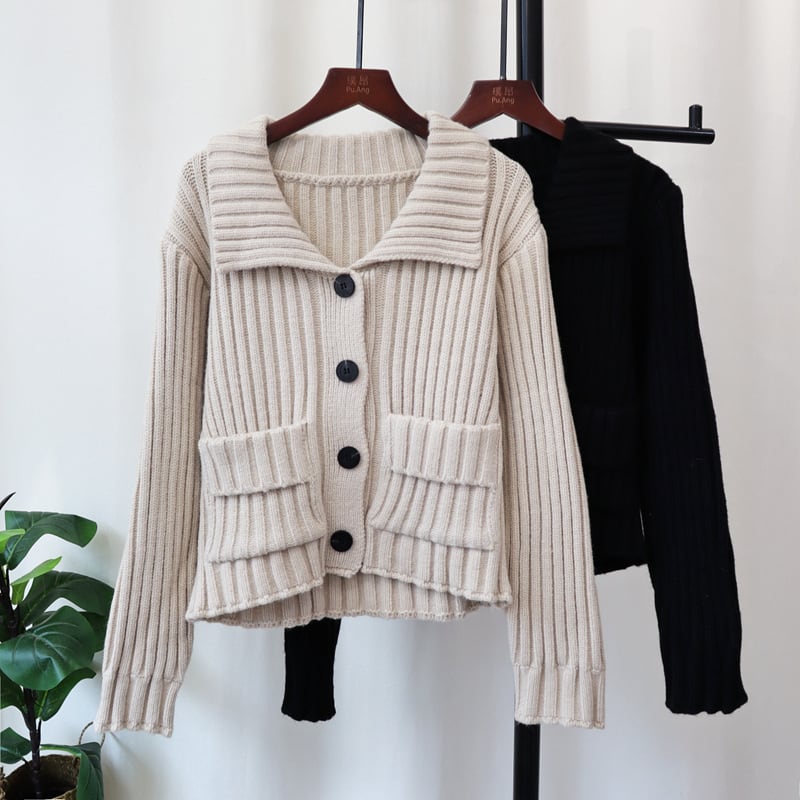【outer】ニットカーデ　M26119