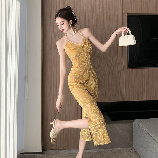 【dress】タイトキャミワンピース G20639