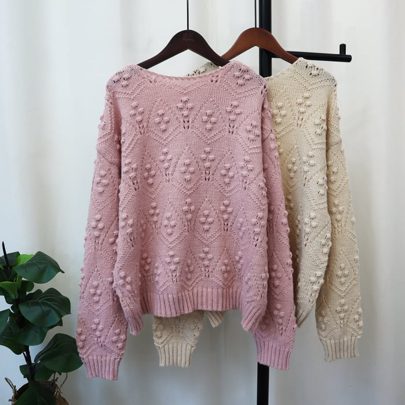 【tops】ニットセーター　M17997