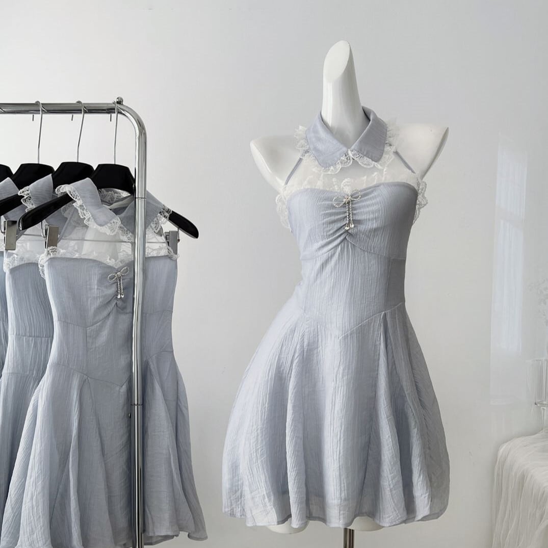 【dress】ホルターネックワンピース　M24470