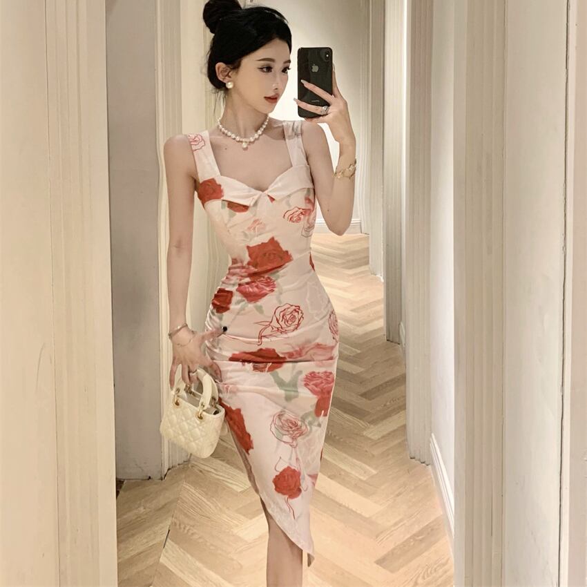 【dress】プリントキャミワンピース G20131