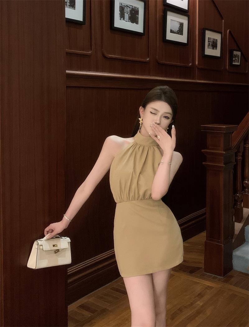 【dress】ホルターネックワンピース G21252