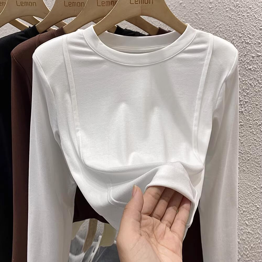 【tops】2色長袖ＴシャツF7167