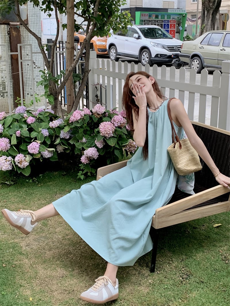 【dress】ノースリーブワンピース　M25058